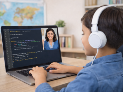 Learning to code with online guidance