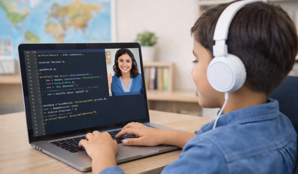 Learning to code with online guidance